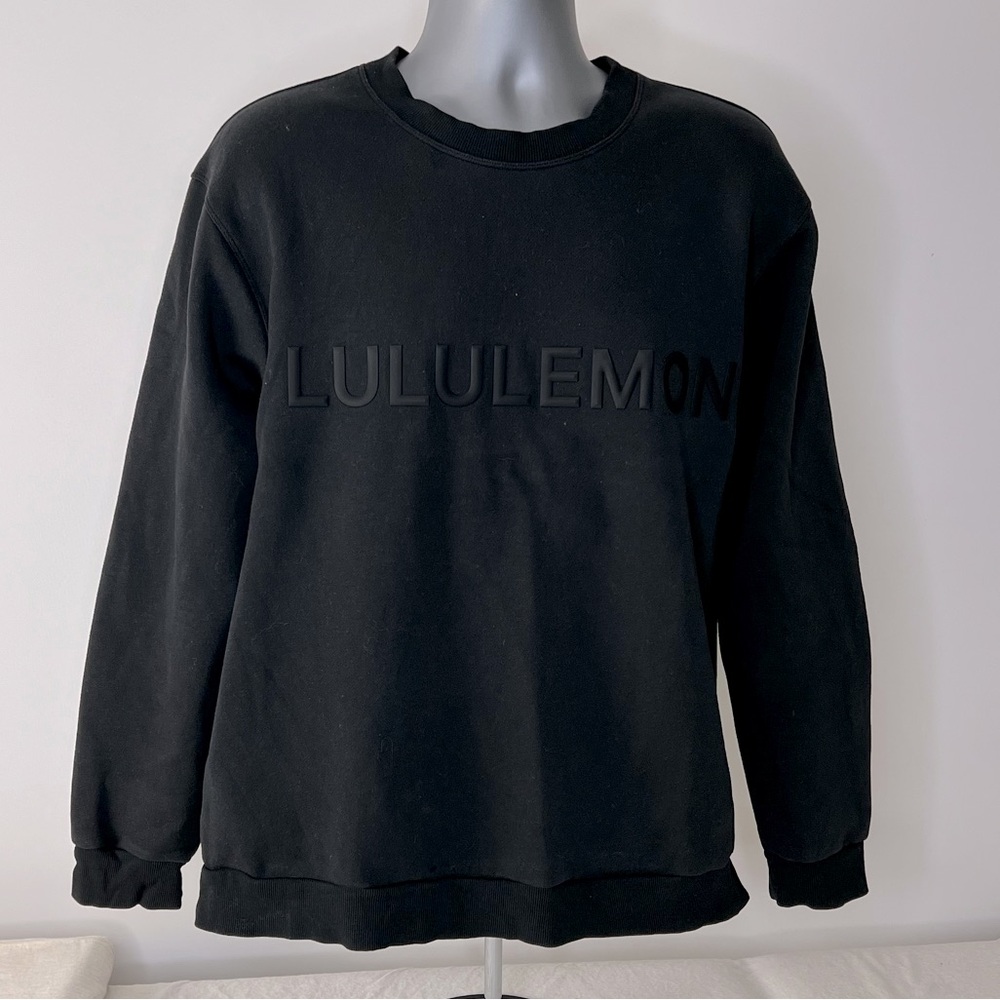 Lulu Lemon crew neck sweatshirt size L Men’s
